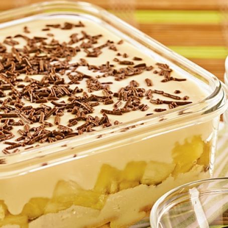 Pavê delícia de abacaxi