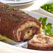 Rocambole de Carne Moída
