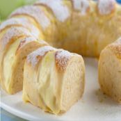 Rosca com creme de limão