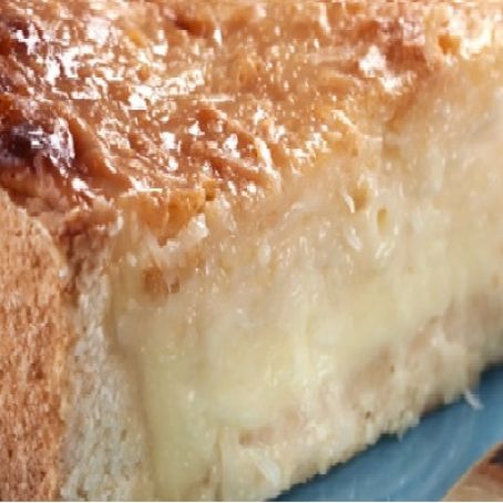 Torta cremosa de coco diferente