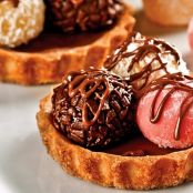 Tortinha de brigadeiro - Etapa 1