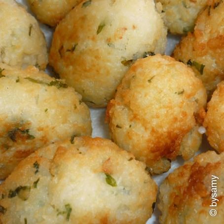 Receita Bolinho de Arroz