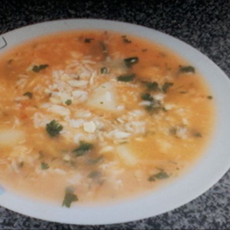 Sopa de peixe da vovó