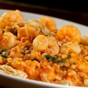 Risoto de camarão