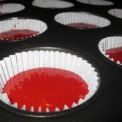 Cupcake veludo vermelho - red velvet - Etapa 2
