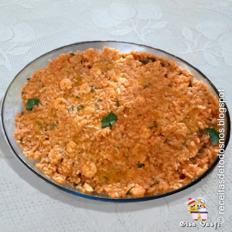 Risoto de camarão do Auli Neto