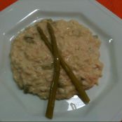 Risoto de Salmão com Aspargos