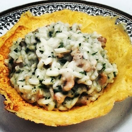 Risoto de Gorgonzola e Nozes