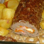 Rocambole de carne moída - Etapa 6