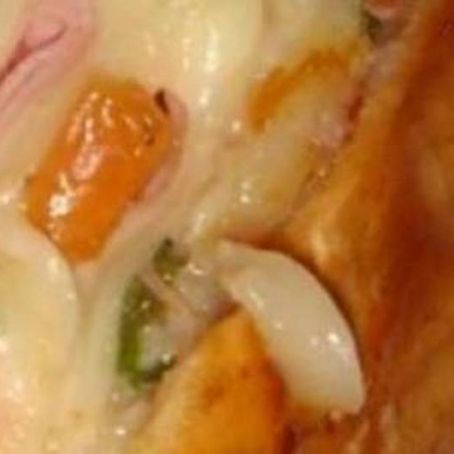 rocambole de massa de pastel