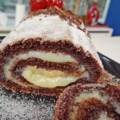 Rocambole de Chocolate Prático