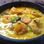 Moqueca de Peixe com Camarão