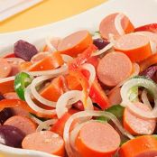 Salada de Salsicha à Espanhola