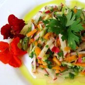 Salada miscelânea de legumes