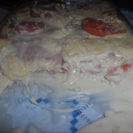 Bauru de forno com pão de forma fácil