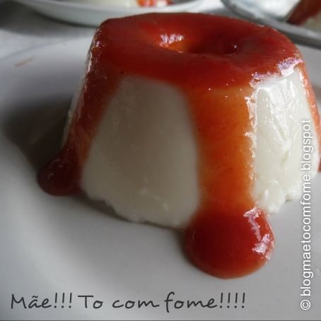 Flan de Iogurte.