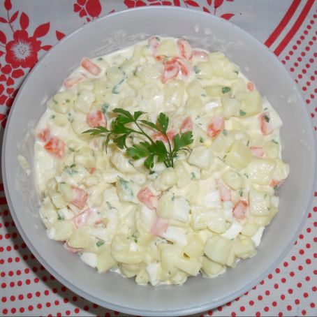 Salada de Maionese Super Simples