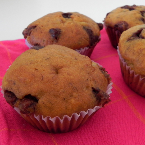 Muffin rápido de banana com goiabada (4.5/5)