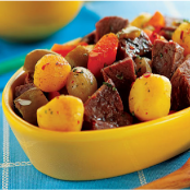 Picadinho de carne assado