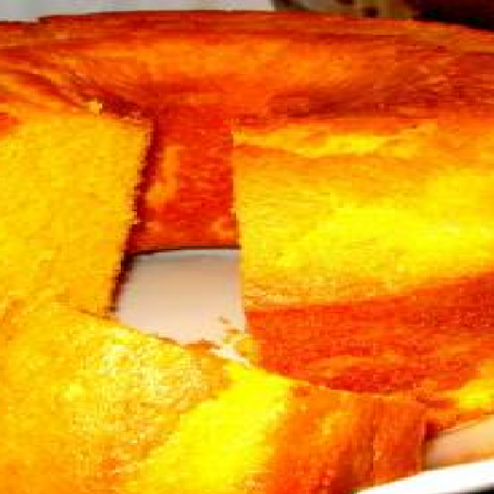 bolo de milho com a espiga