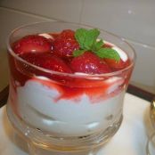 Sobremesa de morango