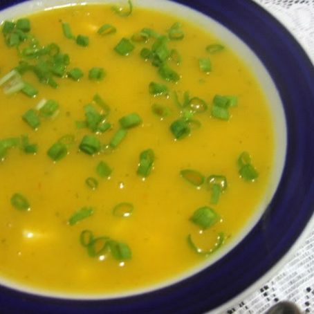 Caldinho de batatas com bacon