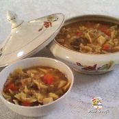 Sopa de legumes de liquidificador 