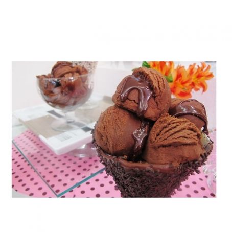 Sorvete de Brigadeiro