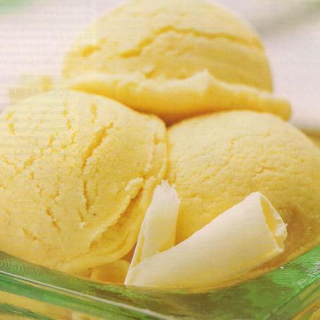 Sorvete de milho verde natural