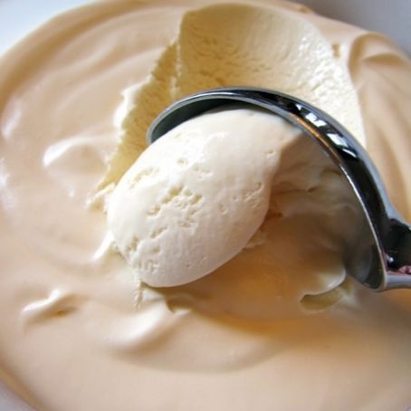 Sorvete de leite em pó