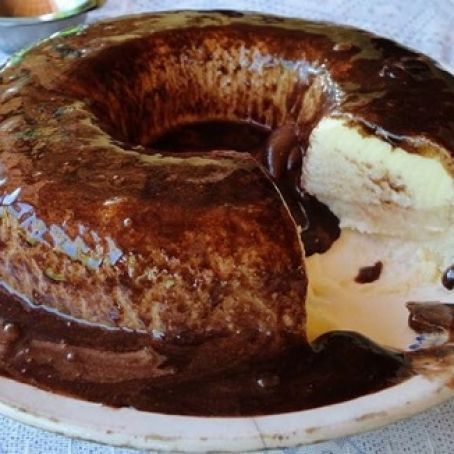 Pudim de Sorvete Três Leites