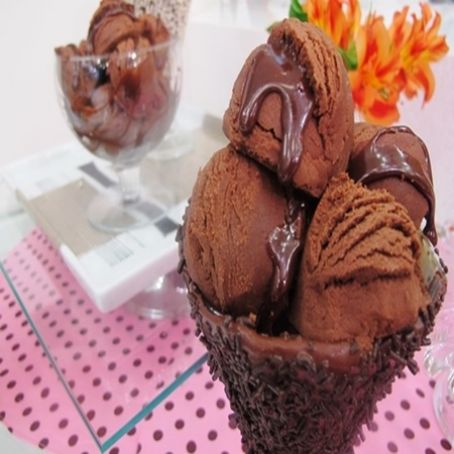 Sorvete de Brigadeiro