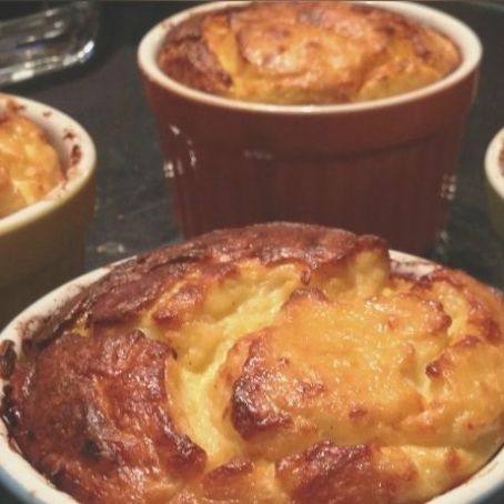 Soufflé aux quatre fromages