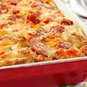 Strata de Salsicha - Etapa 1