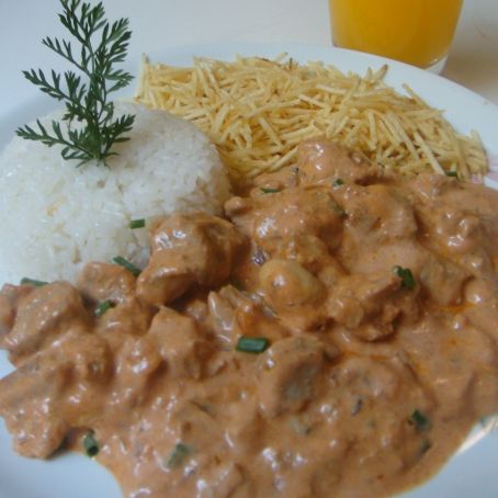 Estrogonofe de carne