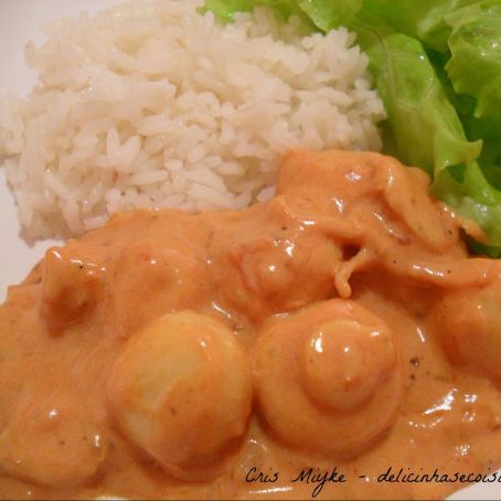 Estrogonofe de Frango