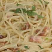 Espaguete à carbonara