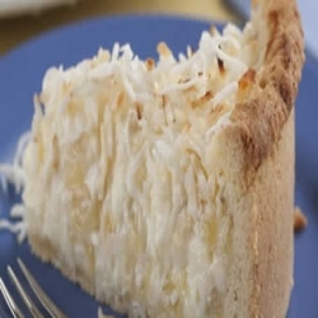 Torta de Coco com Abacaxi