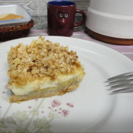 Torta cremosa de farofa