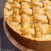 Torta de Frango com Requeijão