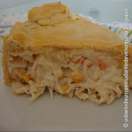Torta de Batata Com Frango