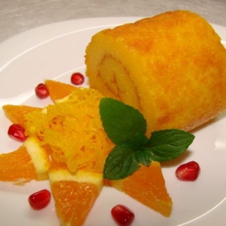 Rocambole de Laranja