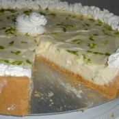 Torta de chantilly com limão