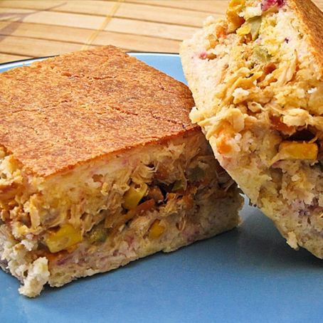 Torta salgada de liquidificador