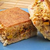 Torta salgada de liquidificador