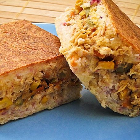 Torta salgada de liquidificador