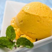 Sorvete de Manga com Limão