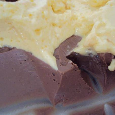 Torta de maracujá e chocolate