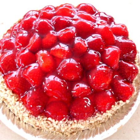 Torta de morango gelada