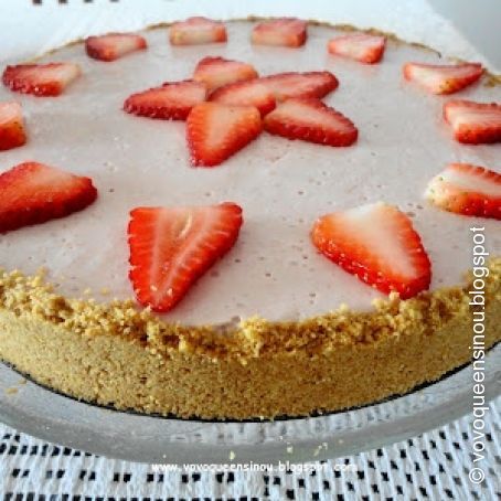 Torta de morango com chocolate delícia 